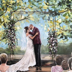 Wedding Painting From Photo