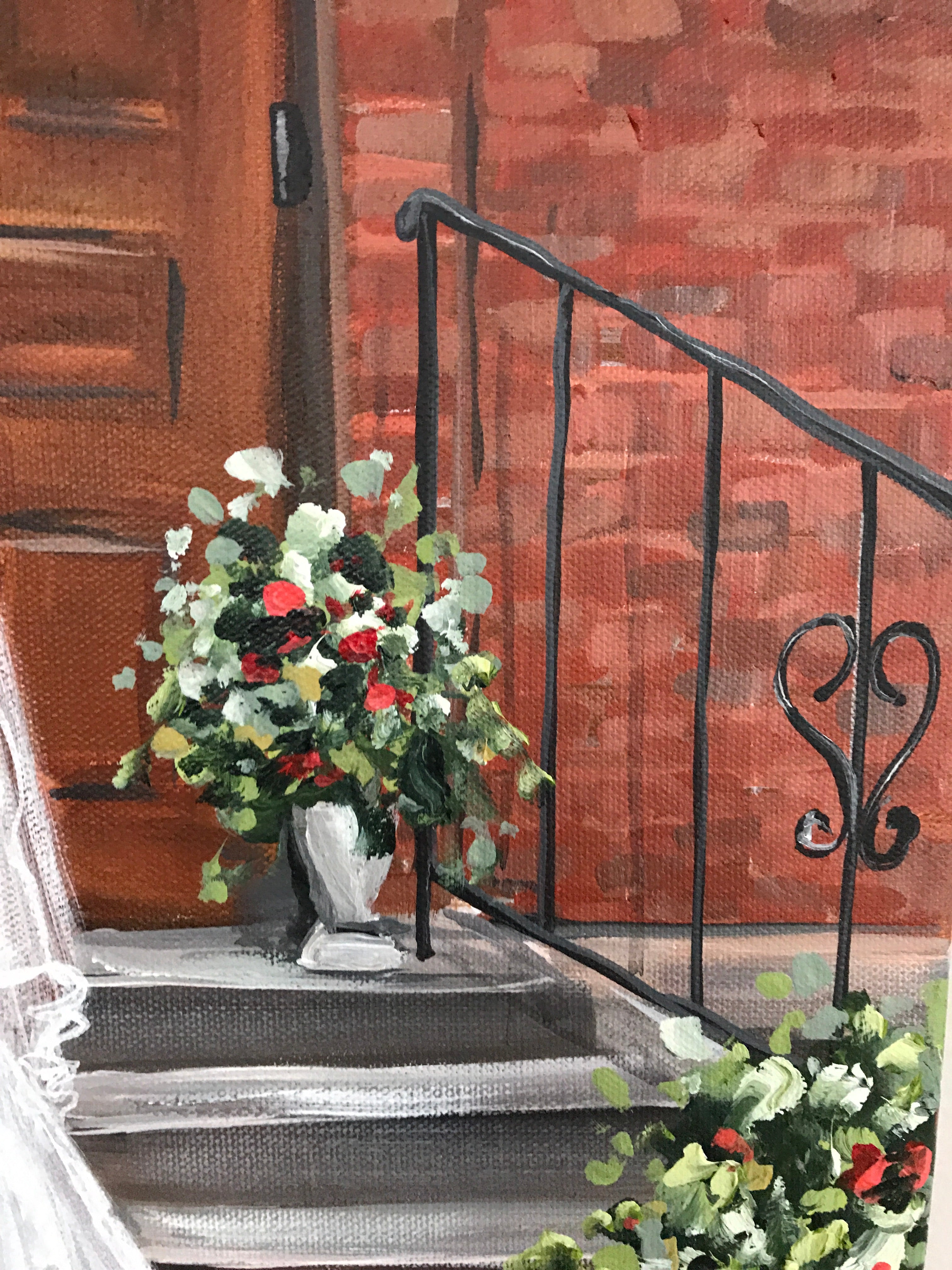 Painting From Wedding Photo - Wagner