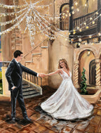 Sarasota Florida Live Wedding Painter 2022
