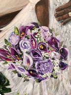 Miami, Florida Mega Yacht Live Wedding Painting