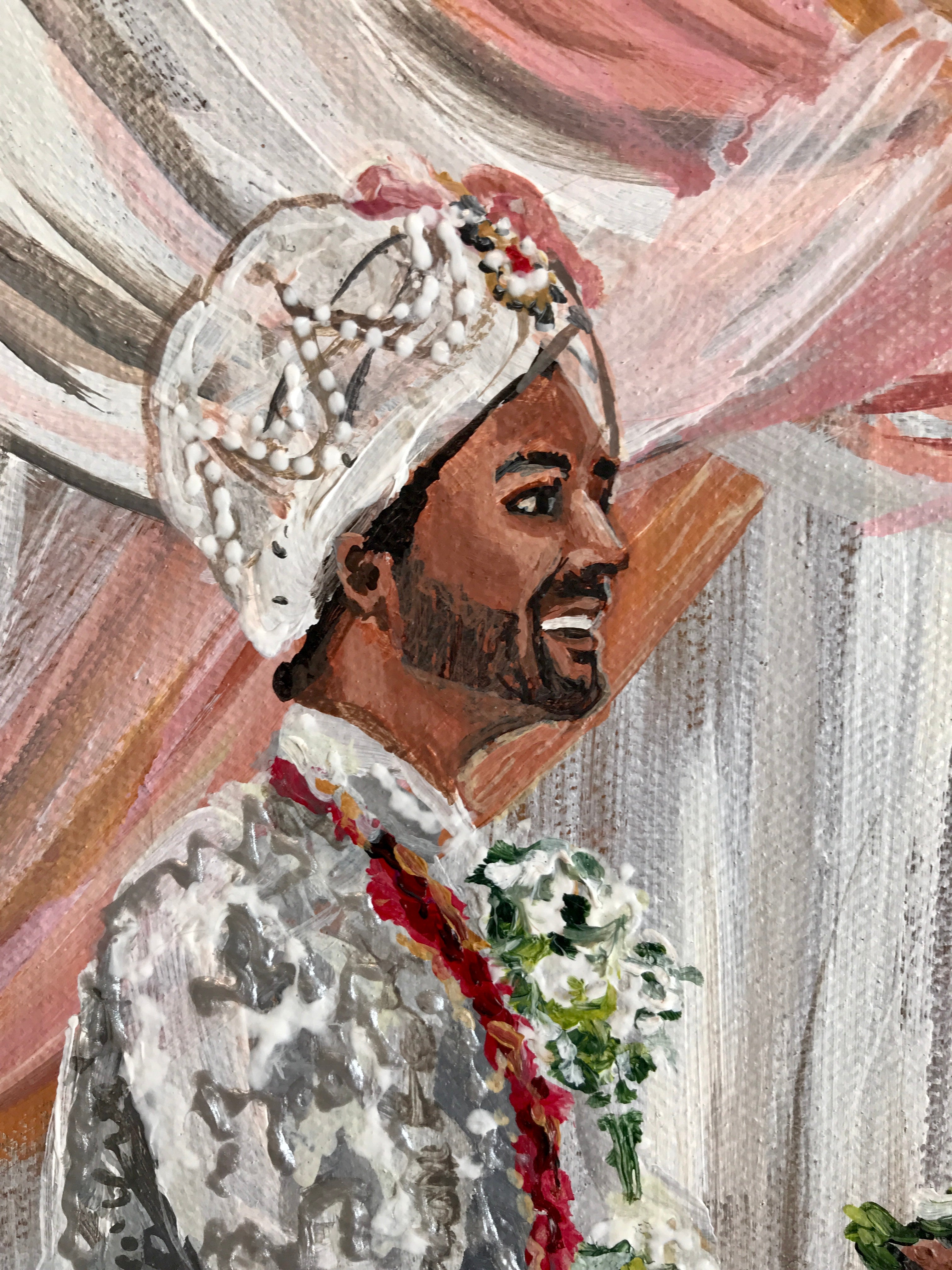 Traditional Indian Wedding Painter LIVE
