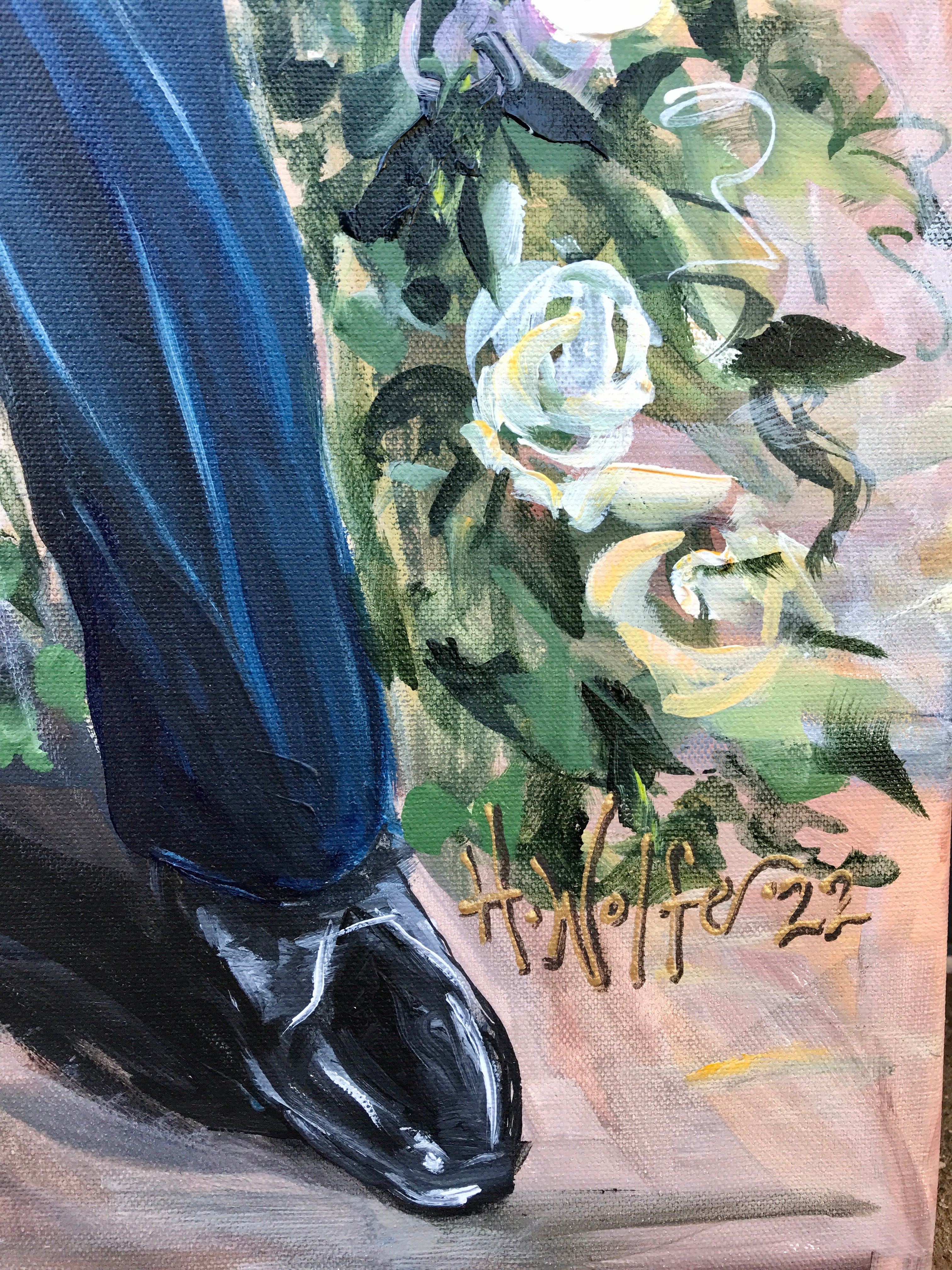 Nashville Wedding 1st Dance Captured In A Painting 2022