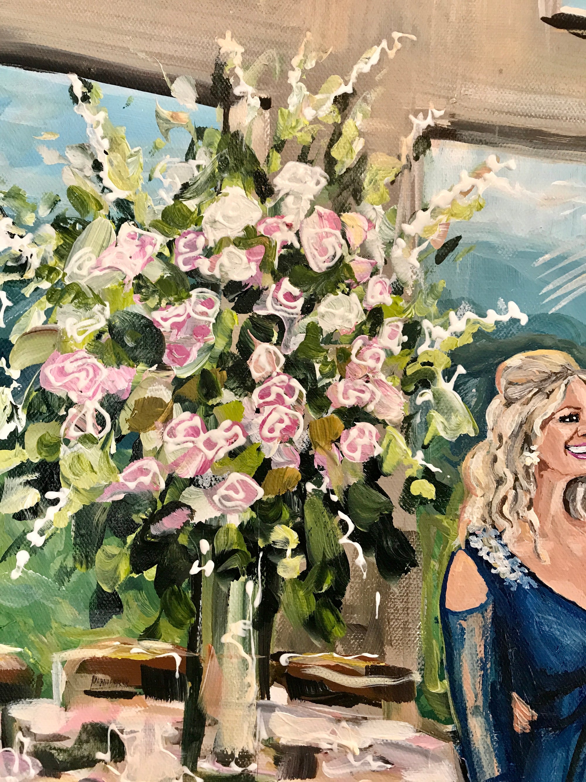 Custom Wedding Painting