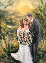 From Photo Custom Wedding Painting