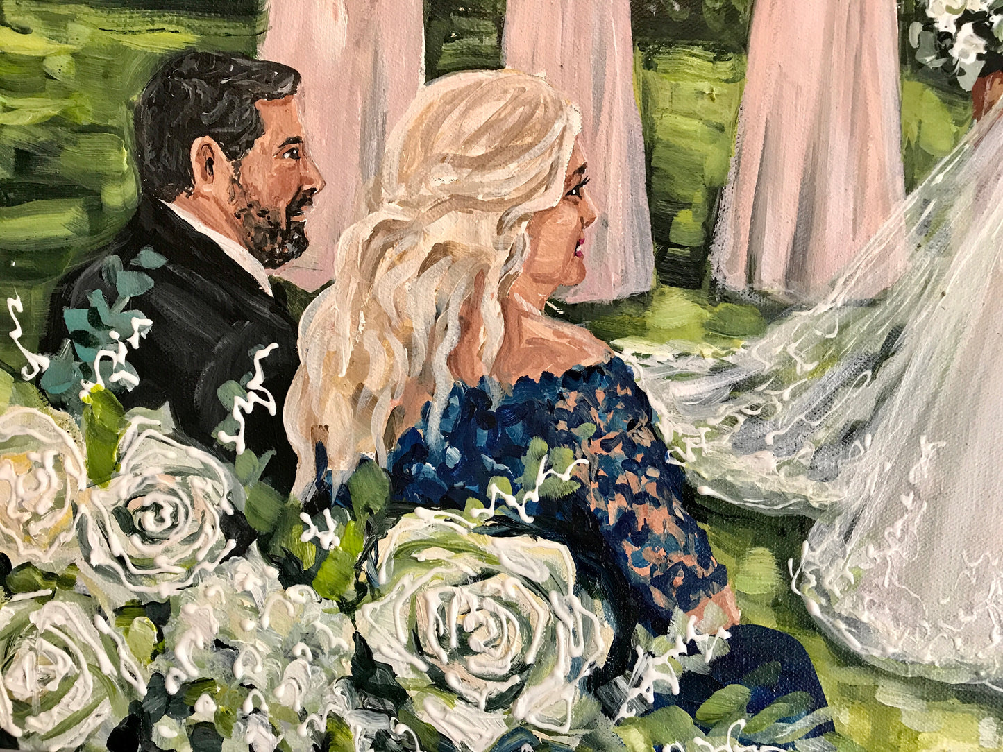 LIVE Custom Wedding Painting