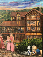 Smoky Mountain Wedding Painter