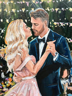 Nashville Urban Oasis Live Wedding Painter 2022