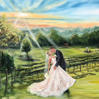Ramble Creek Live Wedding Painter 2022