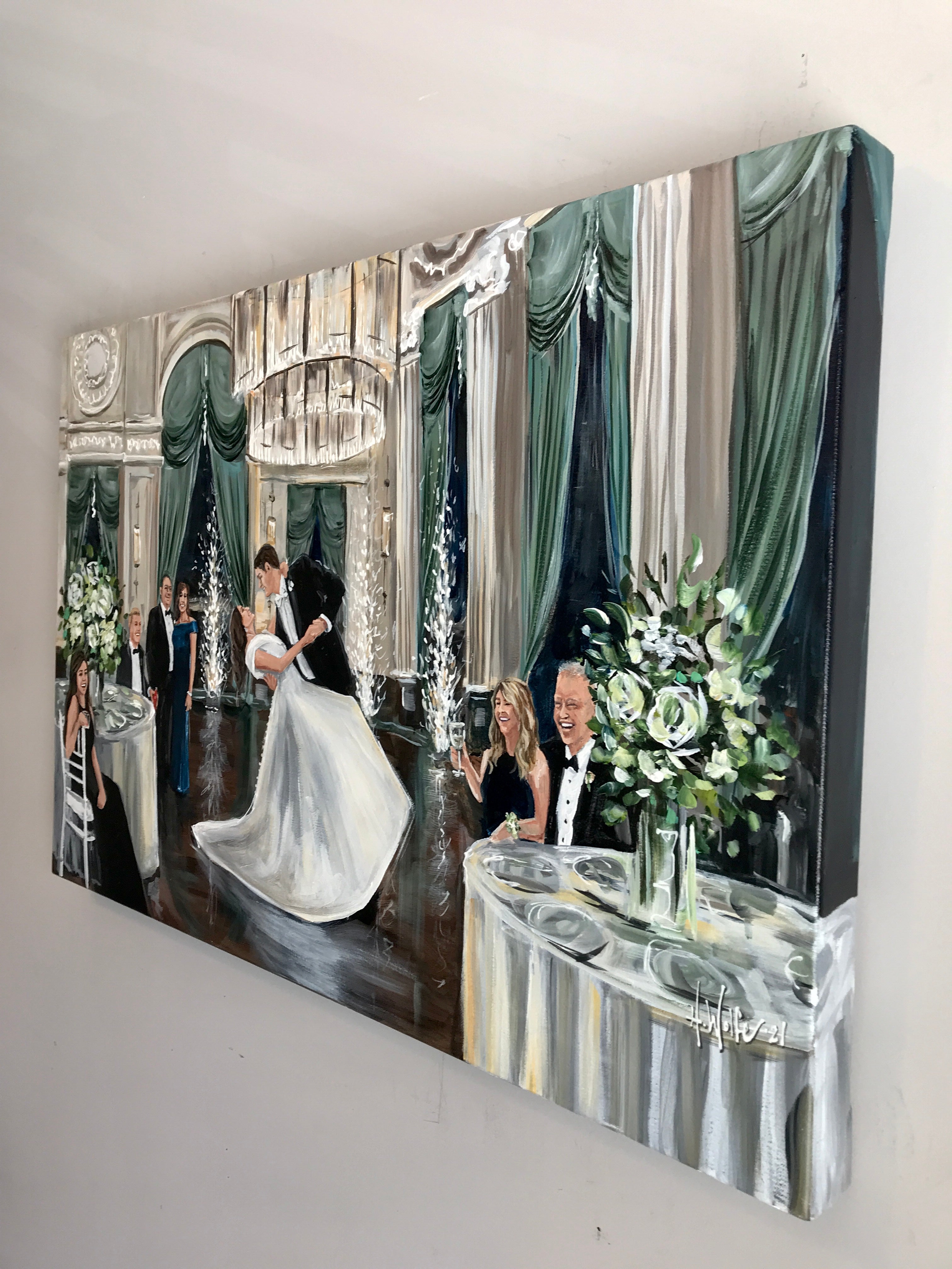 St. Louis, MO Live Wedding Artist 2022