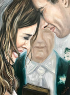 Wedding Painting from Photo - Marblegate Farms