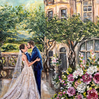 Biltmore Asheville Live Wedding Painting in 2022