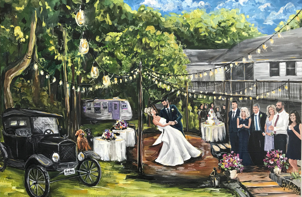 Live Wedding Artist - East TN