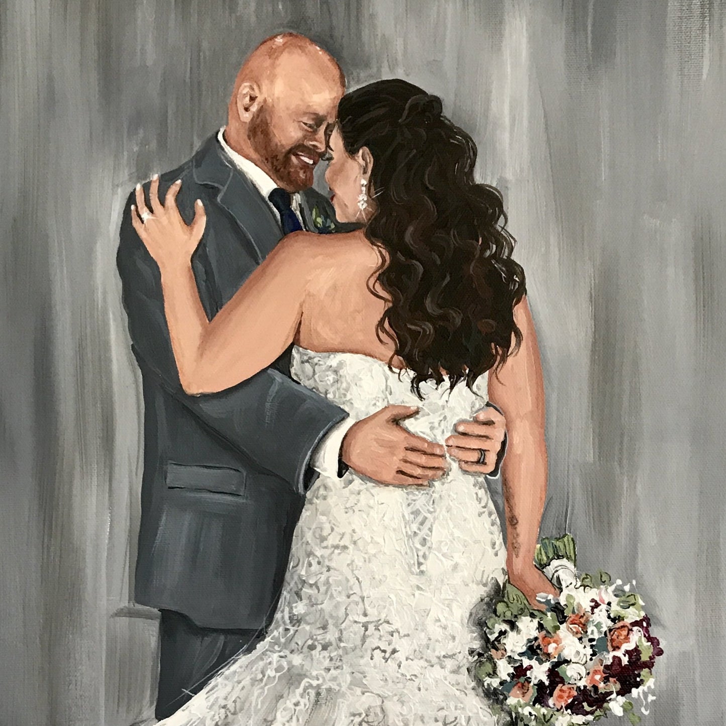 Live Wedding Painting - The Press Room