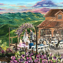 The Magnolia Venue LIVE Wedding Painter