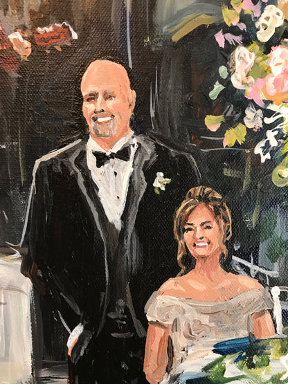 Country Music Hall of Fame Wedding Painting