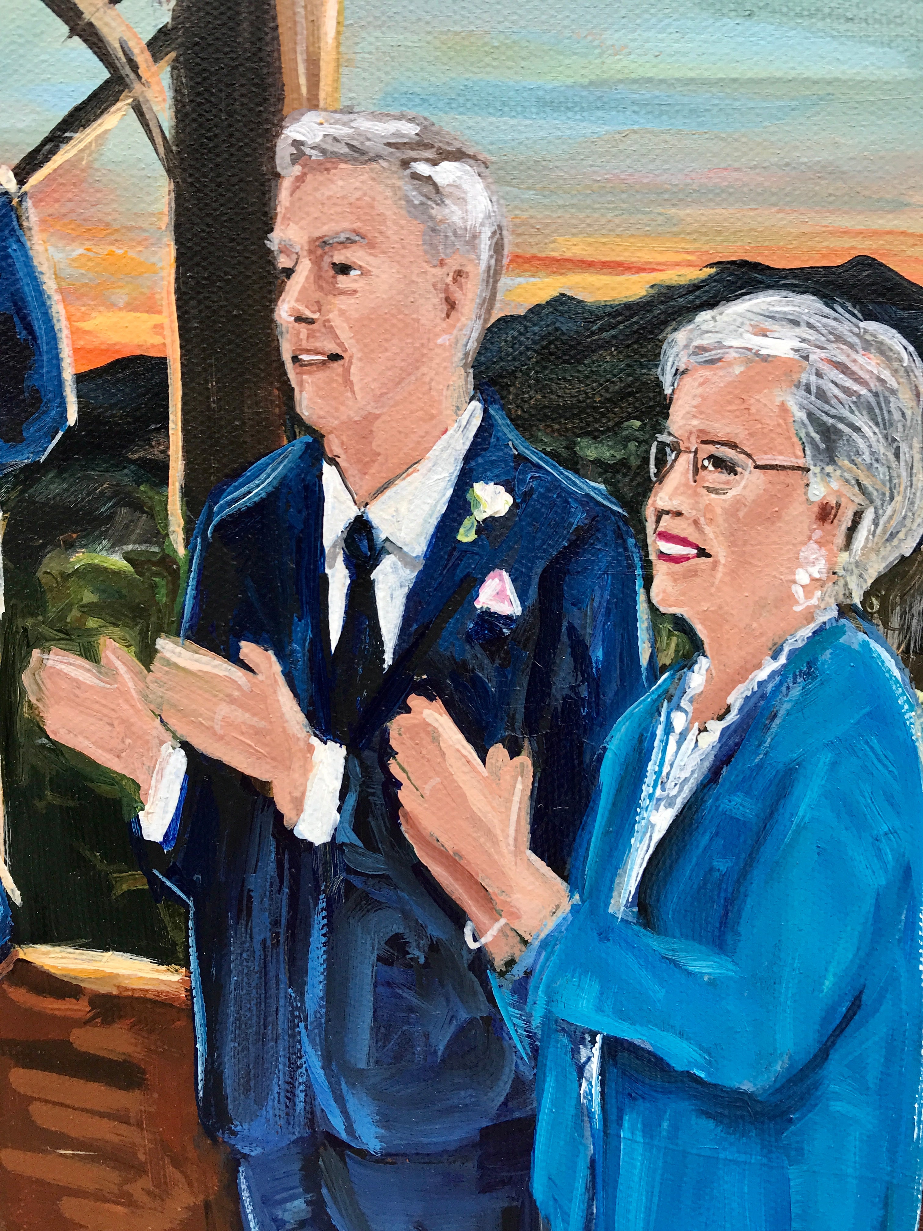 Knoxville TN Live Wedding Painter 2022