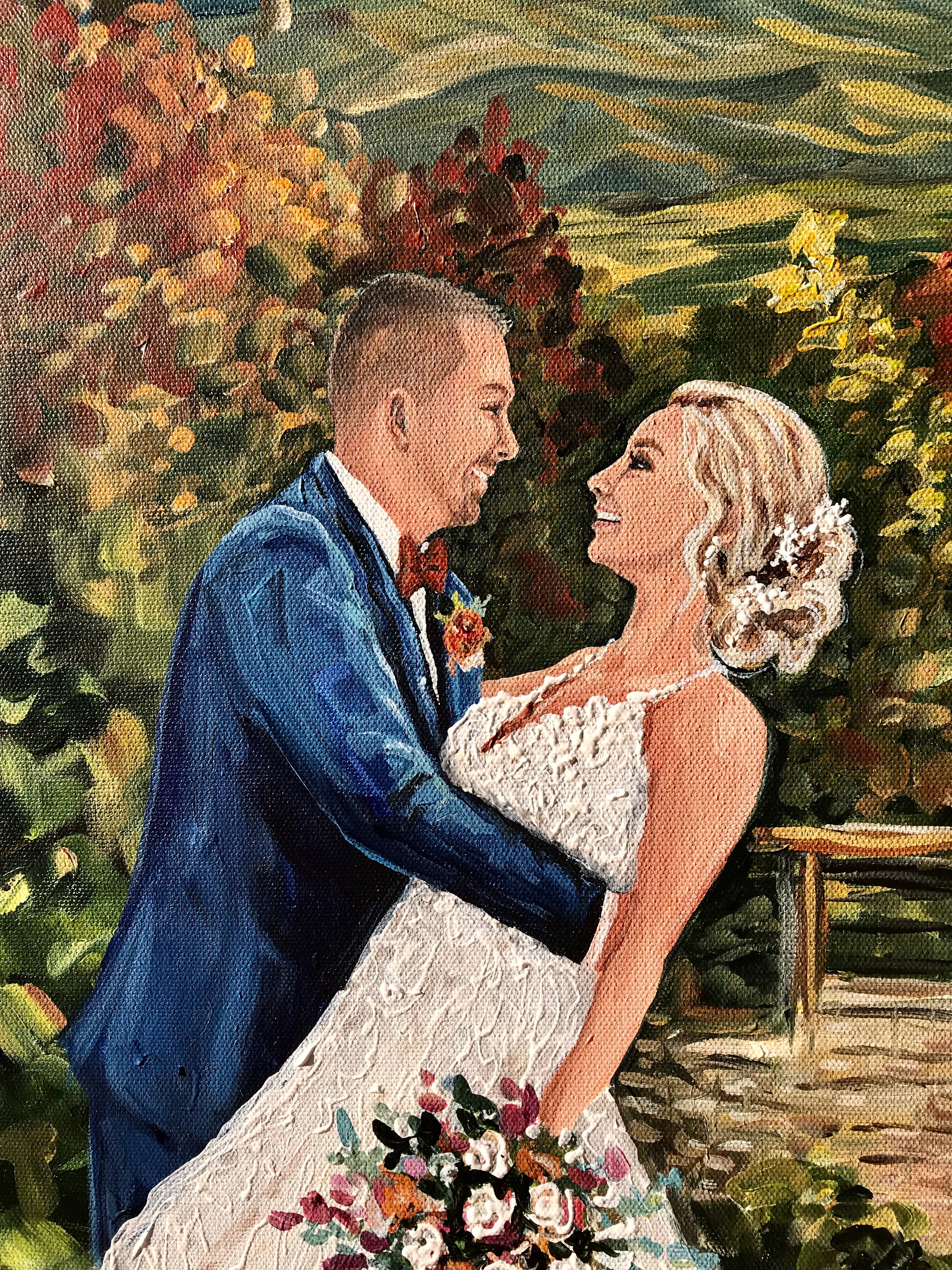 Smoky Mountain Wedding Painter