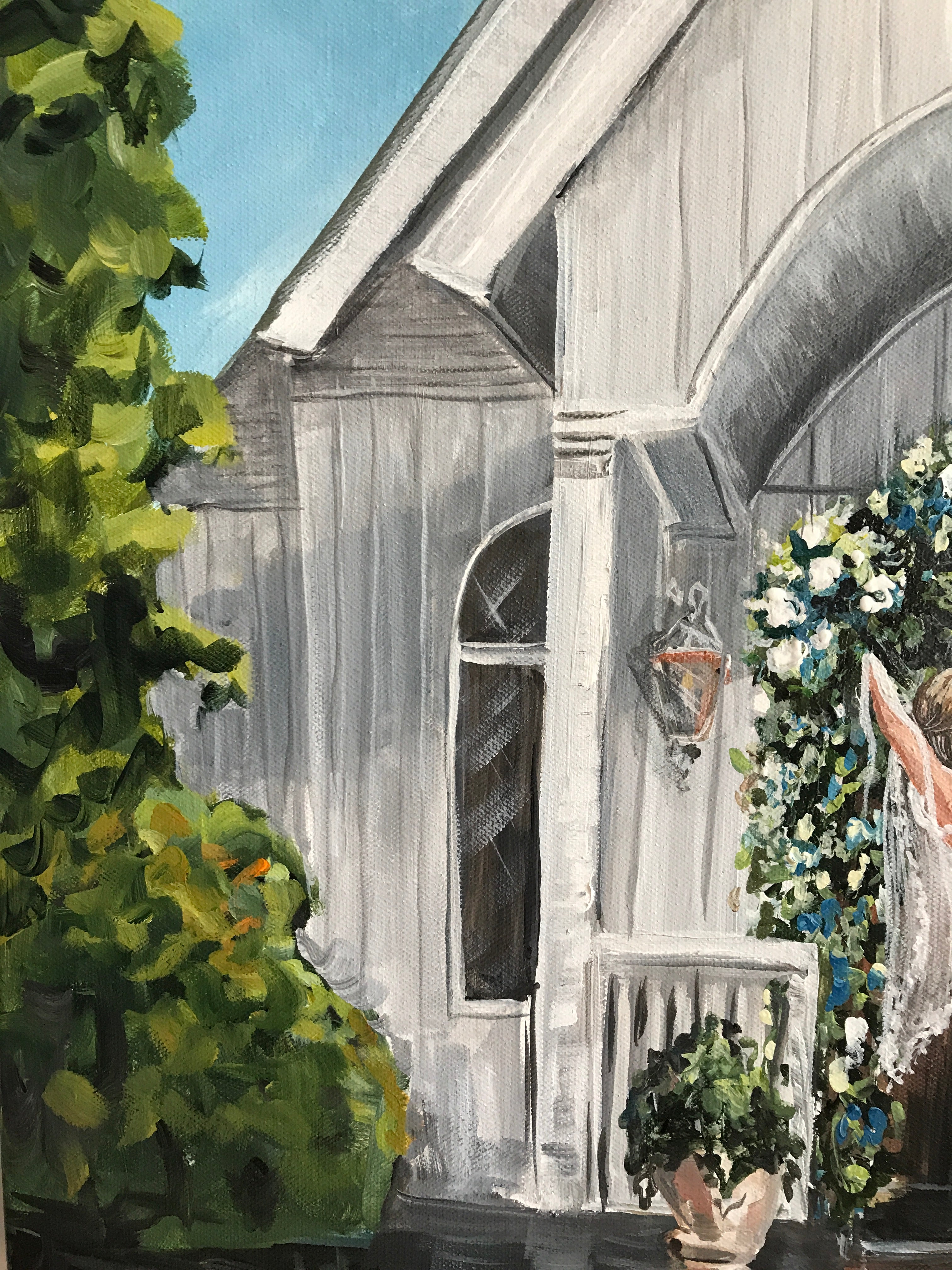 East Tennessee Wedding Painter