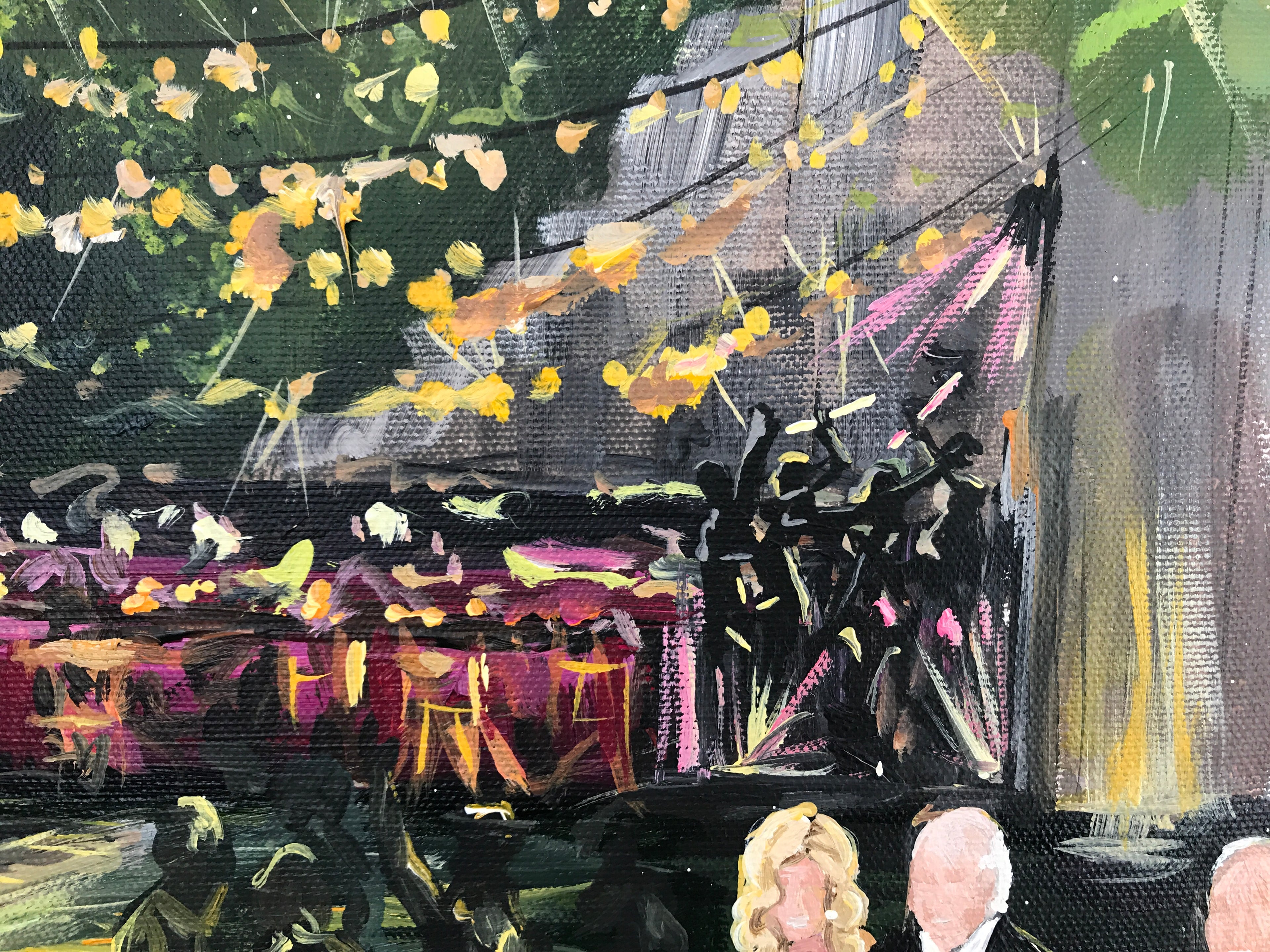 Live Wedding Painter - Quarry Venue