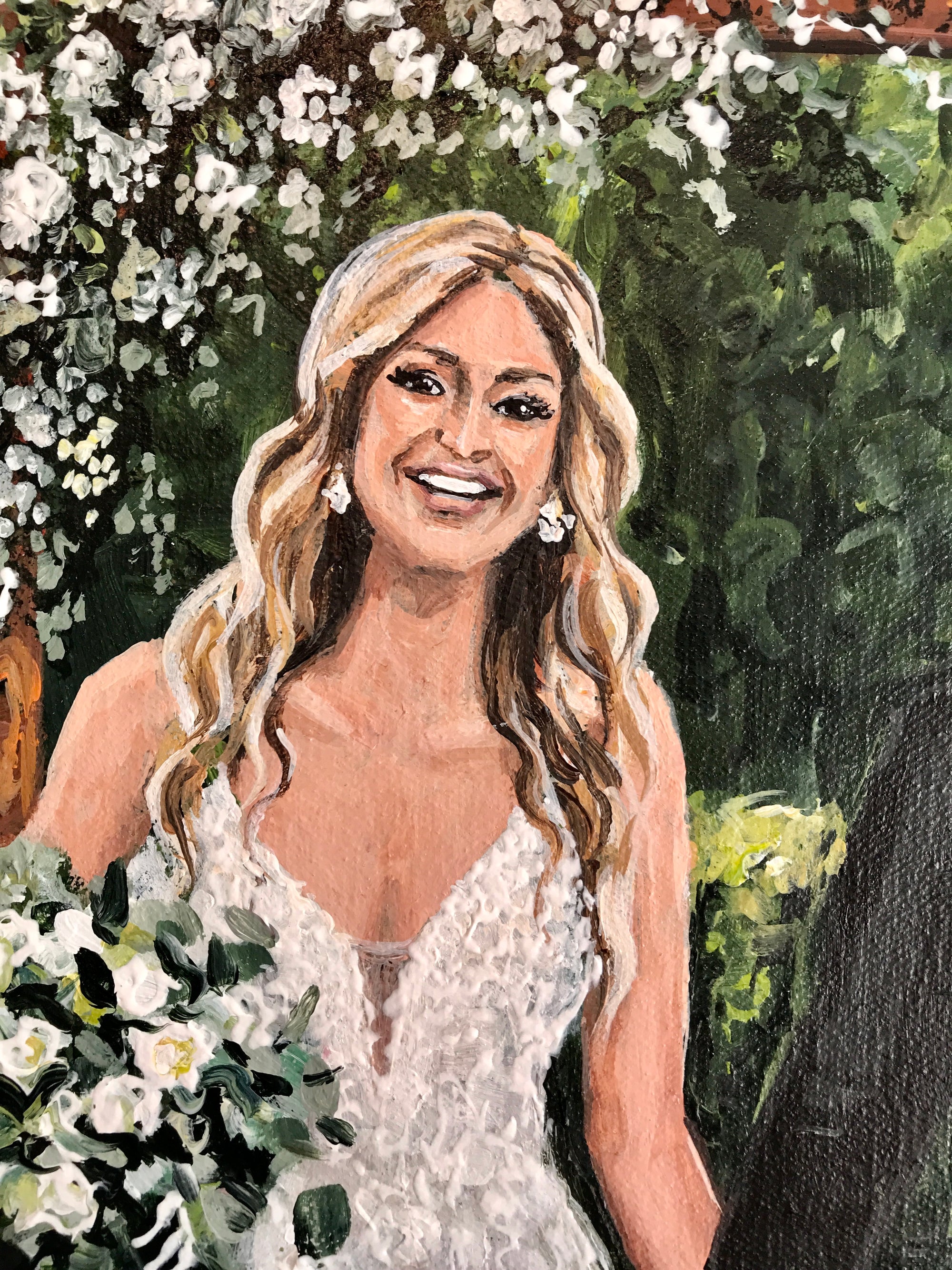 LIVE Custom Wedding Painting